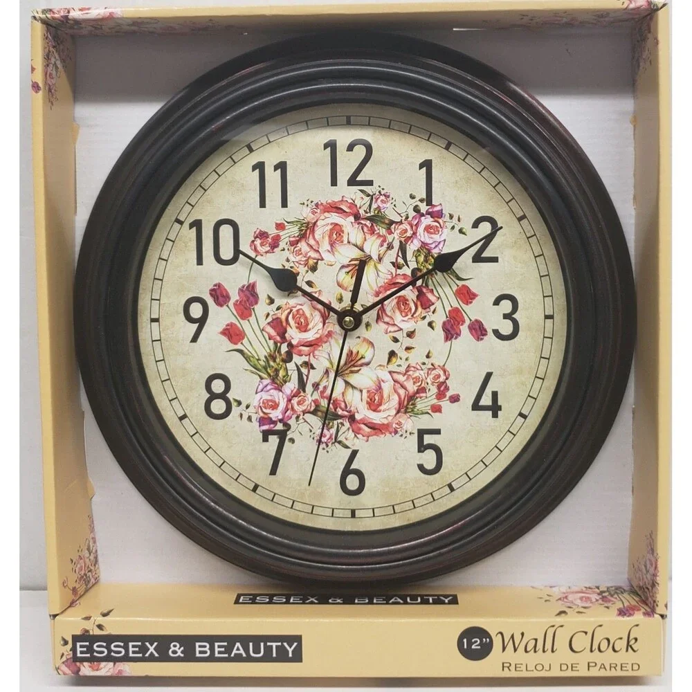 Kitchen Plastic Decorative Wall Clock, 12